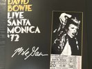 David Bowie Live Santa Monica ‘72 2xLP Vinyl Record Signed Mike Garson Autograph