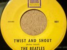 The BEATLES NM 1964 NOS Tollie 45 TWIST & SHOUT THERE'S A PLACE with PURPLE LOGO
