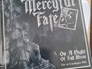 Mercyful Fate On A Night Fullmoon Live 82 Handnumbered Blue Clear King Diamond