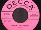 ROY HALL: diggin' the boogie / three alley cats DECCA 7