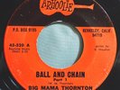 HEAR IT 60's Blues 45 rpm record Big Mama Thornton 