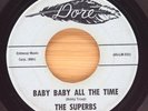 THE SUPERBS - BABY BABY ALL THE TIME / RAINDROPS, MEMORIES & TEARS- SOUL FUNK 45