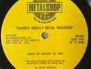 METALSHOP LP 499 Montrose METALLICA Sacred Reich INTERVIEWS. Stone Temple Pilots