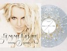 Britney Spears Femme Fatale Clear/Gold & White Splatter Colored Vinyl LP RARE