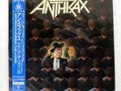 ANTHRAX AMONG THE LIVING POLYSTAR R28D2063 Japan OBI INSERT VINYL LP