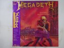 Megadeth Peace Sells... But Who's Buying? Capitol ECS-81773 Japan   LP OBI