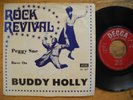 BUDDY HOLLY Peggy Sue / Rave On 45 7