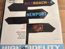 MAX ROACH + 4 AT NEWPORT jazz UK 1958 Mercury LP Vinyl Album Record