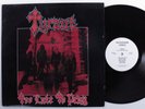 TYRANT Too Late To Pray METAL BLADE/COMBAT LP VG++ promo q