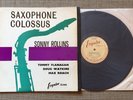 SONNY ROLLINS SAXOPHONE COLOSSUS LP 1958 UK ESQUIRE 32-045 MONO SUPERB EX VINYL