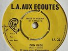 El Rego Et Ses Commandos – Zone Dede / Petite Rosette Afro Beat Rumba 45