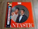 WHAM - FANTASTIC LP 1984 OBI INSERT JAPAN PICTURE DISC EPIC EX+