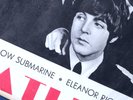 RARE COVER 1966 SWEDEN THE BEATLES YELLOW SUBMARINE ELEANOR RIGBY 7