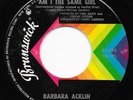 Barbara Acklin - Am I The Same Girl / Be By My Side - Used Vinyl Rec - V16669z