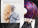 MEGADETH: Limited 'Ghostly' Red & Blue Vinyl LP + Signed Art Card Presale
