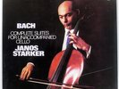 JANOS STARKER BACH UNACCOMPAN PHILIPS 15PC107 Japan 3LP