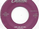 LOUIS PRIMA Jump Jive An' Wail/Just A Gigolo on Capitol swing 45 HEAR