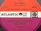 Led Zeppelin II 2 UK 1st ISSUE Atlantic RED PLUM 3rd Press A5/B4 Baldwin 588198