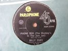 45. Billy Fury: phone box MEGA-RARE new zealand 7