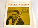 OLIVER NELSON Taking Care of Business MONO PROMO LP 1960 New Jazz 8233 RVG AB DG