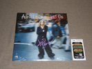Avril Lavigne Signed Let Go LP JSA #CI44621 Pink Autograph Edition 356/499 Album