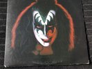 Kiss Gene Simmons Solo Album With Poster Vinyl Record