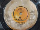 WINGS- Getting Closer. UK MPL Demo Record 45'. Paul McCartney/The Beatles 1970s
