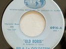 Bela La Goldstein Old Boris / Why Do I Love You 45 rpm EX IRC Halloween Popcorn