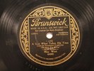 JAZZ MAE WEST I Like A Guy What Takes His Time / Easy Rider BRUNSWICK 6495 EE+