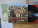 THE BEATLES - SGT. PEPPERS UK PMC 7207 MONO VINYL LP /cut-outs/ red inner G+