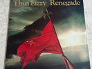 1981 THIN LIZZY LP Renegade BSK3622 Warner Bros. 1st Pressing LP is Near Mint