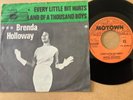 BRENDA HOLLOWAY- EVERY LITTLE BIT HURTS DUTCH 7” PICTURE SLEEVE on TAMLA MOTOWN