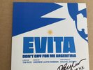 EVITA Don’t Cry For Me Argentina - Rachel Zegler Signed - 7