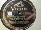 1937 Bei Mir Bist Du Schön KLEZMER Benny Goodman Quartet schon YIDDISH Vic 25751