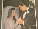 PHOTO: Elvis Presley & Priscilla Wedding CLAMBAKE LP INSERT BONUS 1967 - RARE