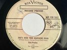 ELVIS PRESLEY 1957 WLP DJ COPY PROMO 45 ALL SHOOK UP Canada RCA 45 + sleeve VG+