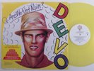 DEVO Q: Are We Not Men? WARNER BROS LP VG++/NM yellow vinyl reissue SHRINK s