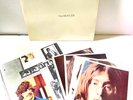 BEATLES WHITE ALBUM w/ White Vinyl LP Records Double Album w/ 4 Photos & Poster