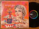 Peggy Lee / Christmas Carousel LP Capitol Mono 1st Press Rare Holiday EX