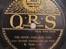 HEARJames Stump Johnson The Duck Yas Yas Yas Snitchers Blues QRS 7049 78 RPM
