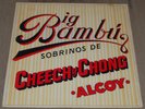 Cheech and Chong - Big Bambu - 1972 LP With ROLLING PAPER Vinyl