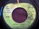 Beatles 45 1969 Get Back First Pressing Impossible “Billy Presto” ERROR, VG/VG+