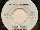 Sweet Soul 45 7 SOUNDS LTD I'm Waiting For Sweet Harmony SOUNDS UNLIMITED listen