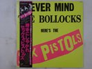 Sex Pistols Never Mind The Bollocks Here's.. Virgin VIP-6986 Japan  VINYL LP OBI
