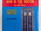 Vintage Doctor Who Who is the Doctor & The Sea Devils 45 RPM BBC Records 1972
