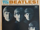 Beatles - Meet  The Beatles - 1964 Stereo Black Rainbow- Capital Label  ST-2047
