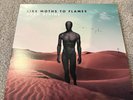 Like Moths to Flames Dark Divine LP, Yellow/Black Splatter Vinyl Rare