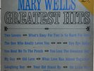 Mary Wells - Greatest Hits - 1987 (reissue) - Vinyl LP - Motown Classic Series
