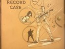 Rare Elvis Presley 1950s Original 45 Record Case With Hound Dog Great Condition