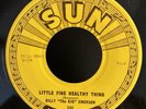 Billy The Kid Emerson LITTLE FINE HEALTHY THING / SOMETHING FOR NOTHING Sun 233
